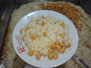 Büyük pilav nohutlu