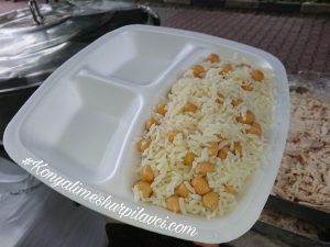 Nohutlu Pilav 50 kişilik
